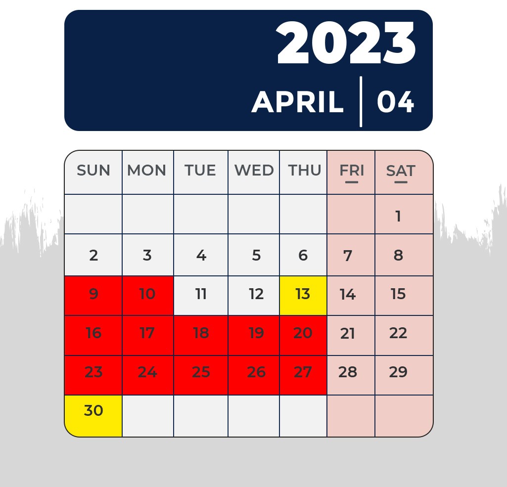 April 2025